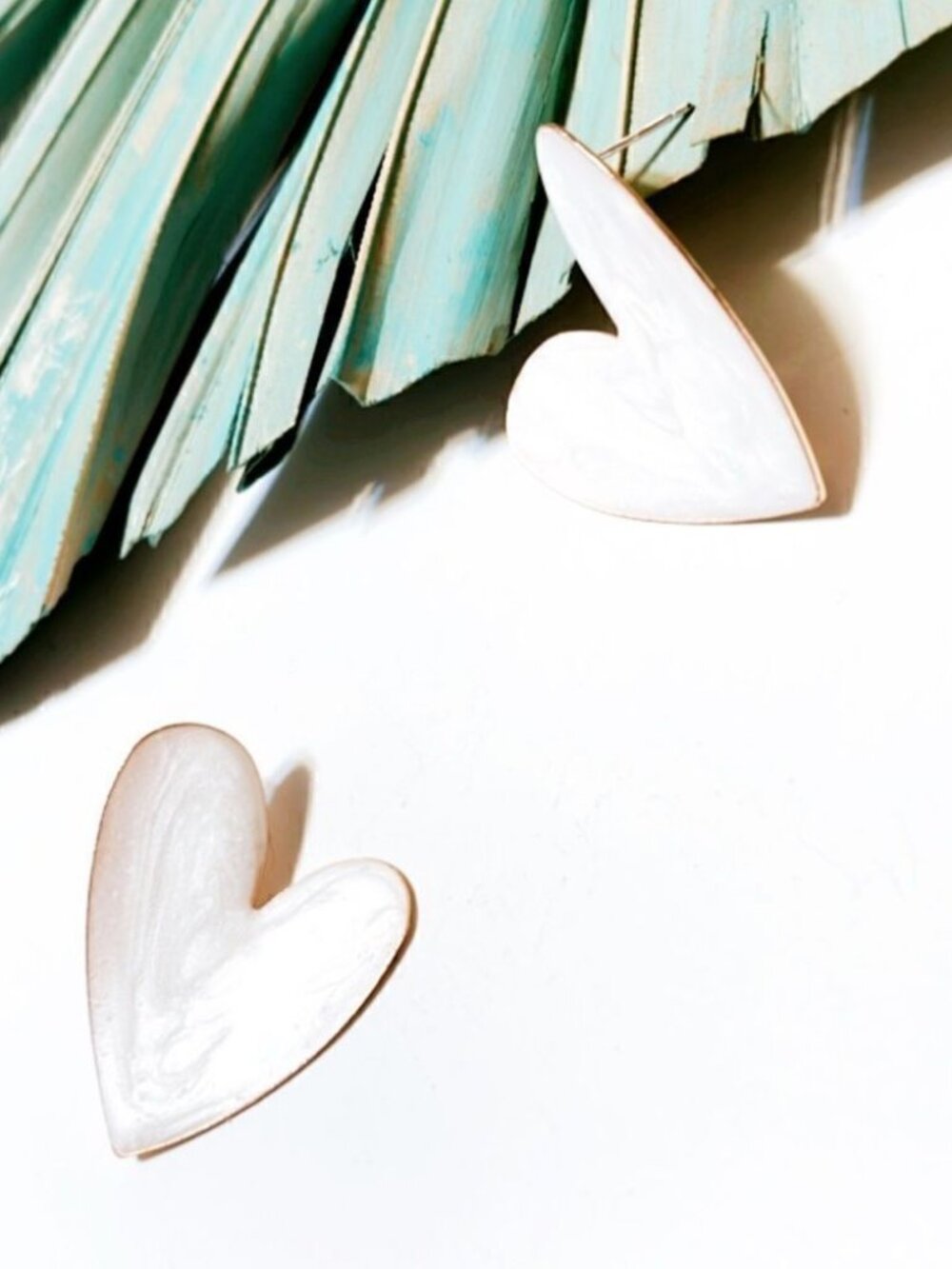 Heart earrings 556